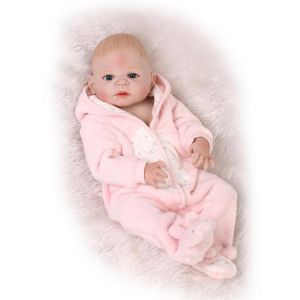 קונים מותגים בזול  תינוקות וילדים קטנים בובת תינוק בגודל אמיתי מסיליקון באיכות מצוינת 